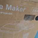 NEWBULIG Ice Makers Countertop with Handle, Portable Ice Machine