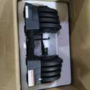 Lifepro Adjustable Dumbbells Set  15lb, 25lb Pair or 43lb, 55lb & 90lb Single  Quick Adjustment, Anti Slip Handle  Space Saving & Strength Training Weights for Home Gym Exercise & Fitness