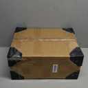 BOBOKA Set of 6 Decorative Wood Crates Nesting Storage Container, 6 Size Farmhouse Decorative Wooden Storage Boxes, Rustic Wooden Crates for Storage, Display, Christmas Decorations (White)