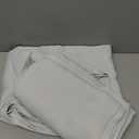 MIULEE Blackout Curtains for Bedroom Living Room 84 Inches Long 2 Panels, Thermal Insulated Room Darkening Drapes Solid Grommet Noise Reduction Light Blocking Window Curtains 40x84 Inch Greyish White