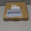 Hibbent Thickness Metal Rain Shower Head, 10'' High Pressure Rainfall Shower Head, Square Bathroom Waterfall Shower Heads, High Flow Fixed Showerheads with Adjustable Brass Ball Joint, Brushed Nickel