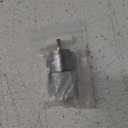 DC Motor 12V, Reversible High Reduction Electric Motor 15-200RPM Outer Diameter 20MM(100RPM)