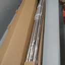 Ivilon Window Curtain Rod End Cap - 1 inch Pole. 120 to 240 Inch. Warm Gold