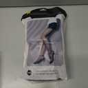 EXQUISLIFE Fleece Lined Tights Sheer Women - Fake Translucent Warm Pantyhose Leggings Sheer Thick Tights, for Winter (Small, Black+coffee)