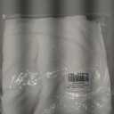 Men's Cotton Shorts Drawstring Waist Embroidered Tree Summer Vacation Beach Shorts (White, L)