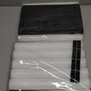 (2 Pack) Under Door Draft Stopper, Under Door Blocker Size of Adjustable Size from 30" to 36", Easy Install,Gap Filler, Reduces Air Draft, Noise & Sound, Door Seal for Improved Insulation