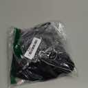 DEANGELMON Strapless Bras for Women Wireless Push Up Non-Slip Bandeau Bra Seamless Clear Straps TubeTop Padded Bralette (Medium, Black (1pc))