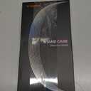 TORRAS Ostand for iPhone 16 Pro Max Case, [Fit for MagSafe][Shockproof Military Grade][Sturdy Kickstand & Ring Holder] Translucent Slim Magnetic Phone Case for iPhone 16 Pro Max 6.9" 2024, Black