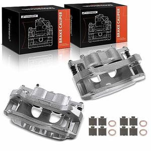 A-Premium Disc Brake Caliper Assembly with Bracket Compatible with Ford Models - For F-150 2012-2020, Lobo 2011-2013 2015-2020 - Front Side