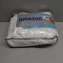 Mattress-Homes Extra Deep Pocket 6 Piece King Sheet Set, Hotel Luxury Collection, 100% Egyptian Cotton, 21" Deep Fitted Sheet, Soft, Cool & Breathable Bedding with 4 Pillowcases in White Stripe