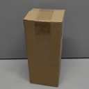 Handcrafted Natural Wood Vase | Eco-Friendly Home Decor | Unbreakable Rustic Flower Vase for DIY Painting | 9.5" Wooden Decorative (vase Brown)