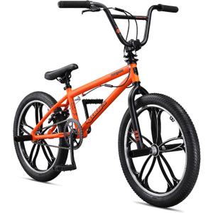 Mongoose Legion BMX Bike, Hi-Ten Steel Frame, 25x9T, 36x16T or 40x16T Gearing, 20-Inch Wheels/MAG