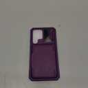 Vizvera for Samsung Galaxy S23 Plus Case Wallet, RFID Cards Holder (4 Cards) & Camera Cover & Kickstand for Women Men, Full Body Shockproof Silicone Case for S23 Plus 6.6"-Purple