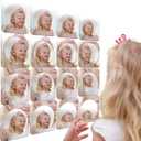 Handepo 16 Pack Sensory Bubble Wall Mirror 10" Interactive Acrylic Mirrors for Wall Decor Sensory Toddler Mirror Toys for Kids Classroom Home Visual Tactile Stimulate Cognitive