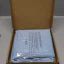 Wokceer 7.2FT Wedding Arch Cover Spandex Fitted Wedding Arch Stand Covers Round Top Chiara Arch Backdrop Cover for Birthday Party Ceremony Banquet Decoration Dusty Blue