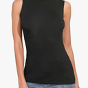 UNTYHOTS Women's Sleeveless Long Sleeves Mock Turtleneck Top Basic Stretch Fitting Pullover Lightweight Slim Shirt. XL