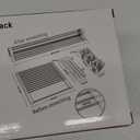 Black Expandable Roll Up Dish Drying Rack Up to 22.8''with 2 Storage Baskets,Over The Sink Kitchen Rolling up Dish Drainer Drying Rack , Foldable,Rollable,for Kitchen Dishes(Expandable Width Size)