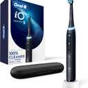 Oral-B Rechargeable Electric Toothbrush, iO5 Customizable Clean, 5 Cleaning Modes, Visual Pressure Sensor to Protect Gums, Travel Case, Black