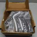 DEEAGLE 20,000 lbs Heavy Duty D Rings for Trailers, Stake Pocket D Ring with Anti-Loss Bolt, 4 Adjustable Holes, 4 Pack