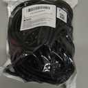 BEXSLE Bungee Cords with Hooks 2m Long, Heavy Duty Outdoor Elastic Bungee Straps, No Odour Industrial Grade Bungee Rope for Securing Tarps, Luggage, Tents, Bikes or Garden Tidying 80inch 4Pcs (Black)