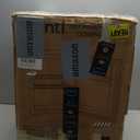 Avanti Mini Fridge Compact Refrigerator for Home Office or Dorm, Features Single Reversible Door Removable Shelves Automatic Defrost and Adjustable Temperature Control, 2.4-Cu.Ft, Stainless Steel