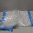 10Pack Travel Space Saver Bags (4 x S, 3 x L, 3 xL), Reusable KFYM Vacuum Travel Storage Bag, Saves 75% of Storage Space, Roll-Up Compression, No Need For Vacuum Machine Or Pump