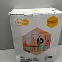 Turbo Bee 200 Sets 16 OZ Clear Plastic Cups with Lids and Straws, Disposable To Go Iced coffee cups with lids for Cold Drinks, Smoothie, and Slushie