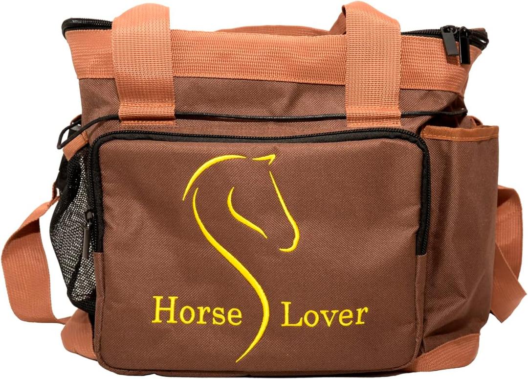 Equestrian Bag, Horse Accessory Organizer, Grooming Bag for Horses.