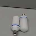 CPPSLEE Upgraded LED Flame Light Bulbs, 4 Modes Flickering Light Bulbs, E26 Base Fire Flame Bulb for Christmas Decorations Outdoor, Halloween Lights Patio Indoor Home Decor (Yellow, 2 Pack)