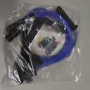RLP Spark Plug Wires Set Silicone Blue 8.0mm Replacement for Buick Alternate, Pack of 6