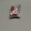 BMJL Women's High Waisted Bikini Sets Sporty Two Piece Swimsuits Color Block Cheeky High Cut Bathing Suits (Red, X-Large)