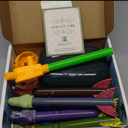 Gizzjoy Dinosaur Toy Rocket Launcher for Kids - Launch Up to 100 Ft, 4 Rockets, Outdoor Outside Toys for Kids, Dinosaur Toys, Birthday Gifts for 3 4 5 6 7 8-12 Year Old Boys Girls