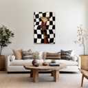 Cool Apartment Wall Art Retro Martini Art Poster Vintage Cocktail Canvas Prints Black Girl Bar Cart Decor for Bar Bedroom 12x18inch Unframed (12L" x 18W")