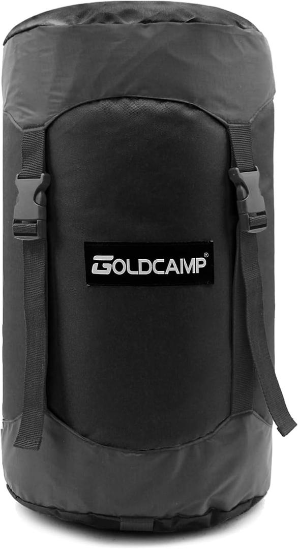 Outdoor Storage Stuff Sacks, Camping Gear Organizer (BLACK, M)