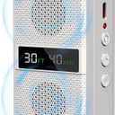 HUHUWOW TypeC Rechargeable Anti Barking Device for Dogs, Adjustable Frequency & 30 FT Range Dog Barking Silencer