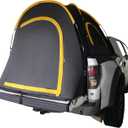 HREFEU Pickup Truck Blackout Tent, Portable Truck Bed Tent for Camping, Waterproof PU2000mm Double Layer for 2 Person, Compact and Full Size Regular Bed Long Bed (Black)