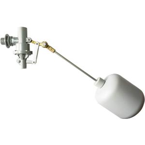 ABS Balanced Float Ball Valve, 100 psi Pressure, 1/2 inch PT Male