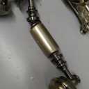 Vintage Rotary Dial Telephone  Bronze Resin Corded Landline with Functional Dial & Noise-Canceling Audio, Old-Fashioned Desk Phone for Home Office, Cafe, Bar & Hotel Dcor