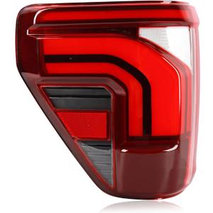 LED Tail lights W/Blind Spot Assembly Compatible with 2024 2025 Ford F150 W/O Onboard Scales OE Style Rear Light Taillights Replacement for FO2818161 RL3Z13405C (Left Side)