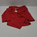 GRACE KARIN Women's V Neck Casual Work Tops 3/4 Sleeve Office Dressy Blouse Asymmetrical Elegant Shirts, L