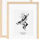Yaetm 9x12 Oak Picture Frame Matted to 6x8 Set of 2, Natural Solid Wood Photo Frames 9x12 with Tempered Glass, Horizontal and Vertical Wall Mounting (2 Pack, Oak)