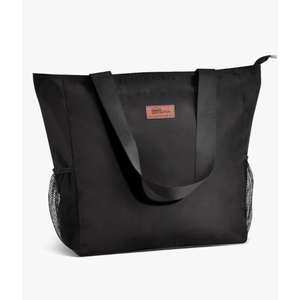 Buringer Large Waterproof Beach Bag for Women Sandproof Tote Bag with Zipper and Pockets Pool Bag for Travel Gym Vacation