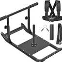 Kipika Weight Sled, Workout Sled, Fitness Strength Training Sled, Speed Training Sled for Athletic Exercise, Speed Improvement, Easily Through Obstacles, Suitable for 1" & 2" Weight Plate