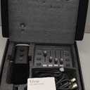 FIFINE Gaming Equipment Bundle, Dynamic XLR/USB Gaming Microphone Set with Streaming Audio Mixer for Podcast Recording Video Vocal, RGB Gamer Set with Volume Fader/XLR Interface for PC-AmpliGame KS5 (Black)