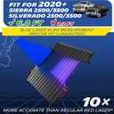 Michelin Truck Bed Mat for 2020-2026 Chevy Silverado/GMC Sierra 2500 3500 HD 6.8 FT / 82.2" Only (Not Fit Factory 5th Wheel Package), All-Weather Truck Bed Liner, Custom, Durable TPE, Non-Slip
