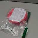 Replacement Lids fits Pyrex 4-Cup Glass Food Storage Container Bowls, 6-Inch Plastic Round Lids Covers for Pyrex 7201-PC, Airtight & Leakproof (6-Pack, Fuchsia)