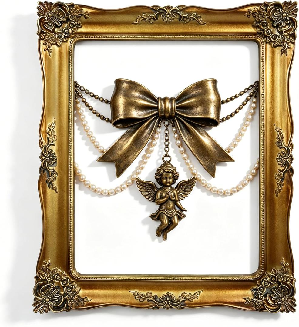 Gold Picture Frame for Canvas Paintings, Gallery Walls, DIY Craft Projects, 8X10