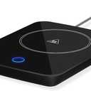 Misby Coffee Warmer, Mug Warmer for Desk with 6 Temp Settings, 12H Timer, Auto Shut Off Coffee Cup Warmer,Smart Coffee Gifts Coffee Warmer Plate Keeps Hot, Fresh for Coffee, Tea, Milk, Beverage,Black