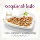 Purina Fancy Feast Grilled Wet Cat Food Chicken Feast in Wet Cat Food Gravy - (Pack of 24) 3 oz. Cans