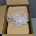 Maxdot 50 Pack Disposable Food Containers with Lids Paper Food Containers Bowls for Meal Prep, Salad, Ice Cream, Yogurt, Soup Bowls Party Leftover Box(Brown,25 oz)